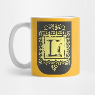 Decorative monogram L Mug